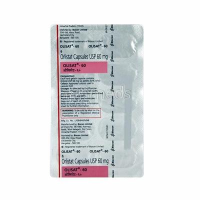 Olisat 60mg Capsule 10'S - Obesity