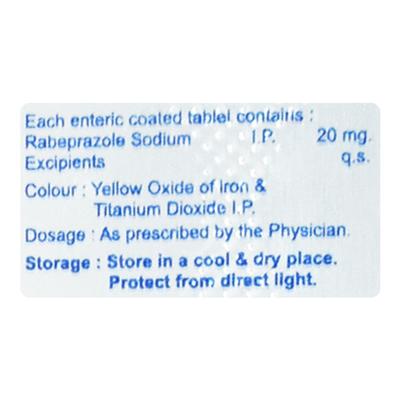 RIBOTAS 20mg Tablet 10's - Ulcer/Reflux/Flatulence-Aaa