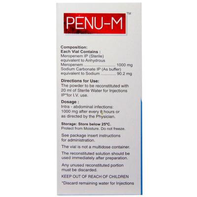 PENU M 1000 Injection 1's - Bacterial Infections-OBL