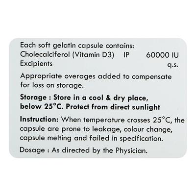 CALCIQUICK GOLD D3 60k Capsule 8's - Supplements-Vic