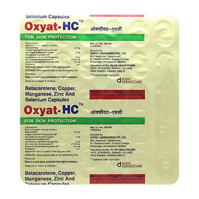 OXYAT HC Soft Gelatin Capsule 30's - Supplements-Vam