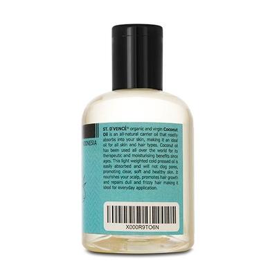 ST. D'Vence Organic and Virgin Coconut Oil 100 ml - Hair Oils