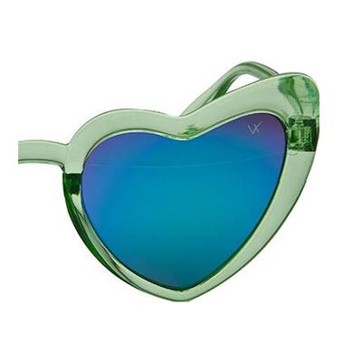 Vision Express Kids 51188 Stylised Green Mirror Polycarbonate Sunglasses - Small 1's - Wearables Sunglasses