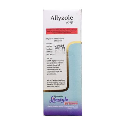 ALLYZOLE Soap 75gm - Fungal Infections-Taa