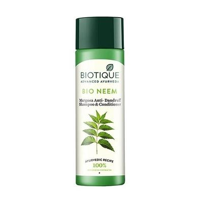 Biotique Bio Neem Margosa Anti-Dandruff Shampoo & Conditioner 190 ml (N) - Shampoos