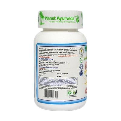 Planet Ayurveda Female Health Support Capsules 60's - Speciality Medicines