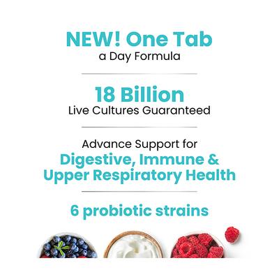 Wellbeing Nutrition Probiotic + Prebiotic Fibre Effervescent Tablet - Green Apple & Peppermint (Pack of 4 x 21's) - Digestive Health