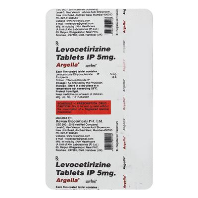 ARGELLA Tablet 10's - Allergies-Ant
