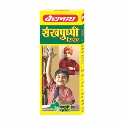 Baidyanath Shankhapushpi Syrup 200 ml - Speciality Medicines