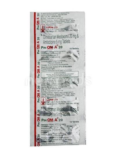 Pinom A 20mg Tablet 10'S - Hypertension-Ang