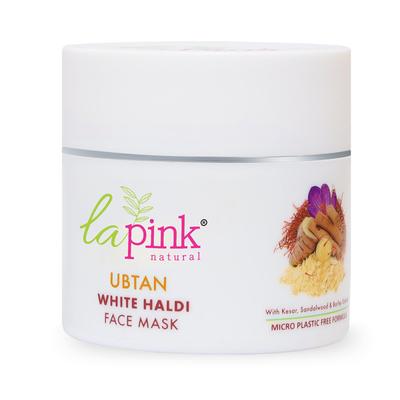 La Pink Ubtan White Haldi Face Mask 100 gm - Face Packs