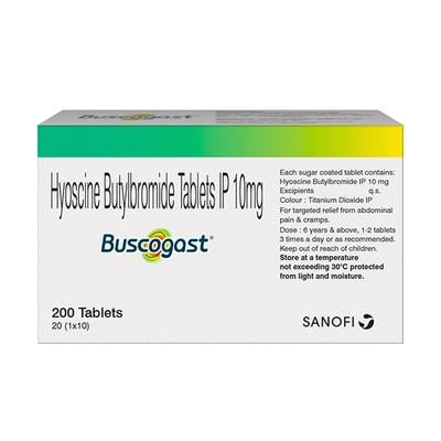 Buscogast Tablet 10's - Pain Relief Supplement