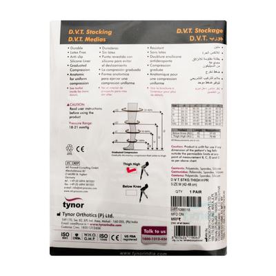 Tynor D.V.T. Stocking Thigh High (I-66 & 69) (M) 1's - Knee/Leg Supports