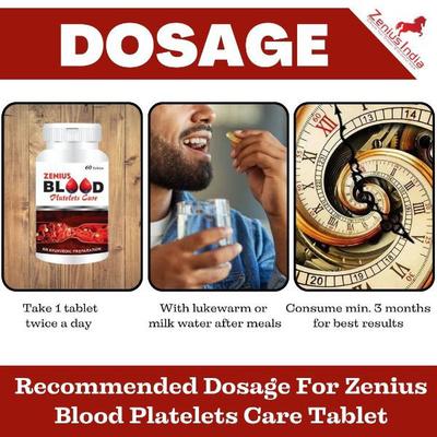 Zenius Blood Platelets Care Tablet 60's (N) - Speciality Medicines