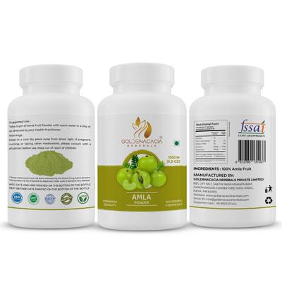 Goldenacacia Herrbals Amla Powder 150 gm - Pure Herbs