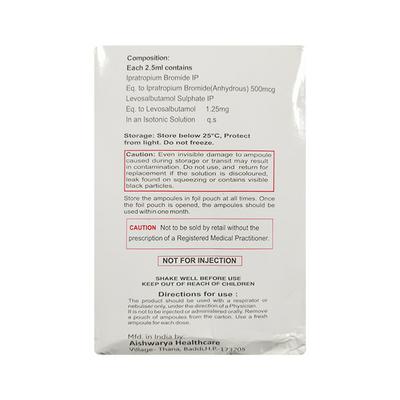 DUOPULES Respules 2.5ml - Asthma/COPD-Ast