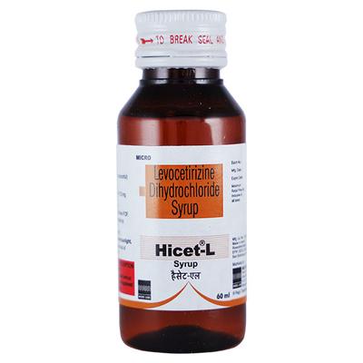 Hicet L Syrup 30ml - Allergies-Ant