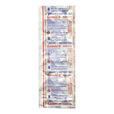 Levosiz M Tablet 10'S - Allergies-Ant