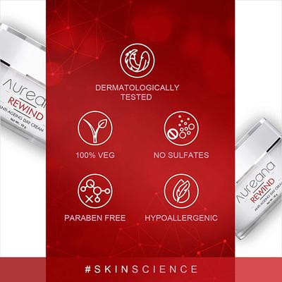 Aureana Rewind AntiAgeing Day Cream 50 gm - Day Cream