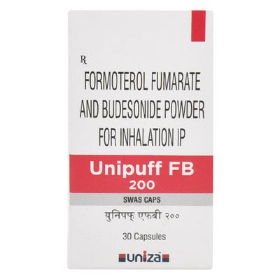 UNIPUFF FB 200 Capsule 30's - Asthma/COPD-Ast