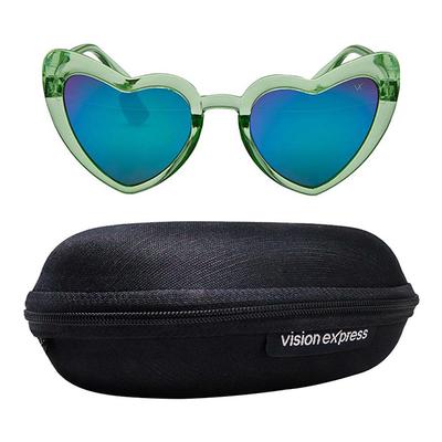 Vision Express Kids 51188 Stylised Green Mirror Polycarbonate Sunglasses - Small 1's - Wearables Sunglasses