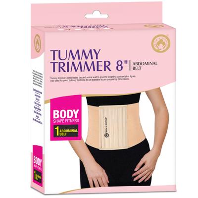 Mom & World Tummy Trimmer 8 Abdominal Belt - Brown (M) 1's - Back/Abdomen Supports