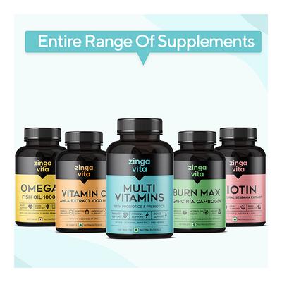 Zingavita Multivitamins with Probiotics & Prebiotics Tablet 120's - Multi-Vitamins