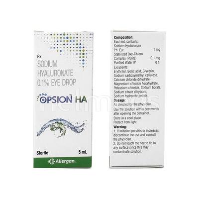 Opsion HA Eye Drops 5ml - Dry Eye-Oth