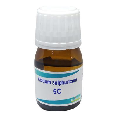 Boiron Acidum Sulphur 6C Liquid 20 ml - Dilutions