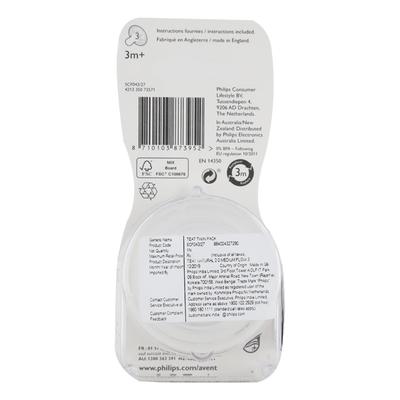 Philip Avent Natural Teat 3 Holes Medium Flow (3 Month+) - Feeding & Nursing
