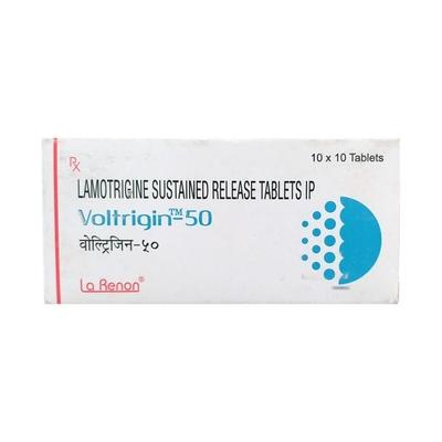 Voltrigin 50mg Tablet 10'S - Epilepsy/Convulsion-Ant