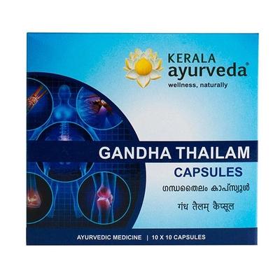 Kerala Ayurveda Gandha Thailam Capsule 100's - Speciality Medicines