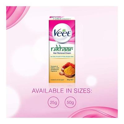 Veet Hair Removal Cream - Nikhaar 50 gm - Shaving & Hair Removal