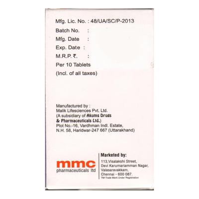MOXODIN CV 625 Tablet 10's - Bacterial Infections-Pen