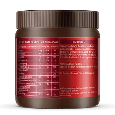 MuscleBlaze Chocolate Peanut Butter - Crunchy 340 gm - Nutritional Bars