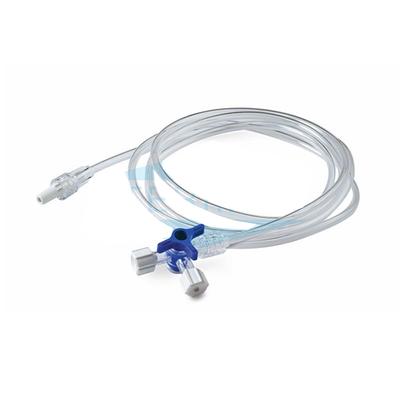 Sterimed 3 Way Stop Cock with Extension Line (25 cm) (SMD 707) 1's - Catheters & Tubes