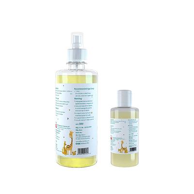 Tiffy & Toffee Non-Alcoholic Disinfectant Spray - Lemon 500 ml + Non-Alcoholic Hand Sanitizer - Lemon 100 ml - Baby Skin Care