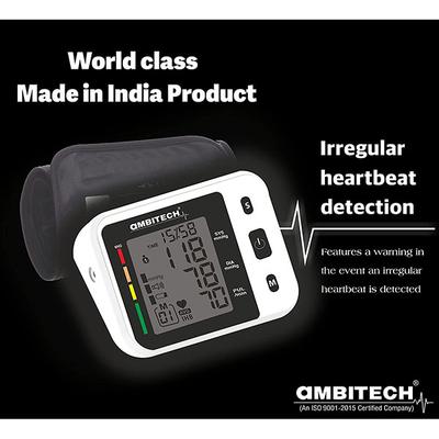 Ambitech Digital Automatic Blood Pressure Monitor With USB Port - Blood Pressure Monitors