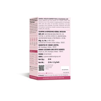 Zandu Calming and Refreshing Herbal Infusion Tea Bags 25's - Teas