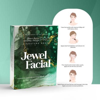 Aroma Magic Jewel Facial Kit 650 gm - Facial Kits