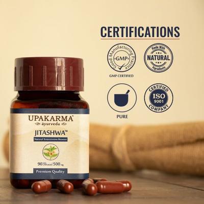 Upakarma Ayurveda Jitashwa Veg Capsule 90's - Sexual Healthcare