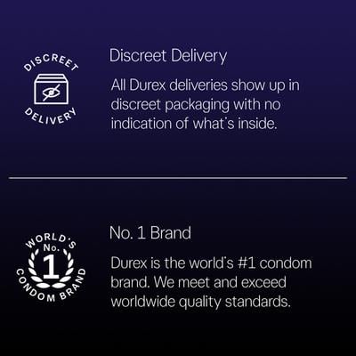 Durex Condoms - Mutual Climax 10's - Plain/Flavoured Condoms