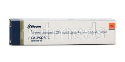 Calpsor C Ointment 15gm - Psoriasis/Seborrhea/Ichthyosis-Pso