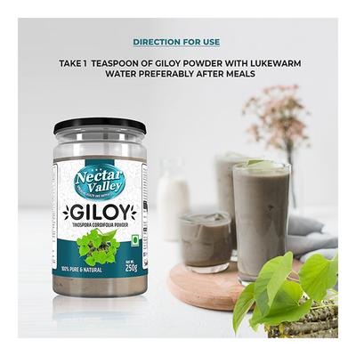 Nectar Valley Giloy Tinospora Cordifolia Powder 250 gm - Health Products