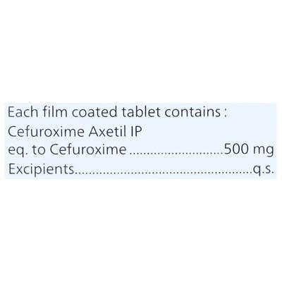 CEFLET 500mg Tablet 10's - Bacterial Infections-Cep