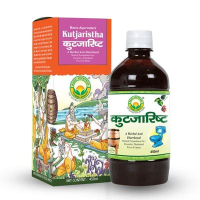 Basic Ayurveda Kutjarishta Liquid 450 ml - Speciality Medicines