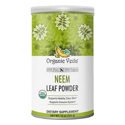 Organic Veda Neem Leaf Powder 454 gm - Pure Herbs