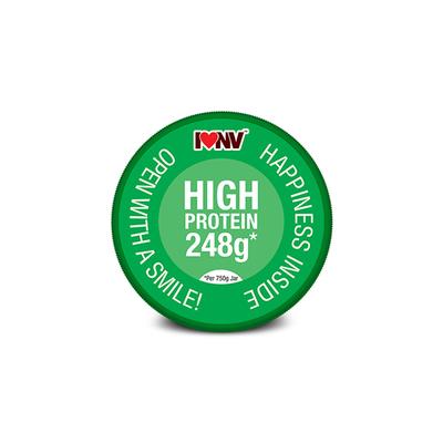 NourishVitals Protein Peanut Butter (Extra Crunchy) - Unsweetened 750 gm - Nutritional Bars