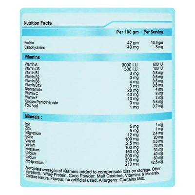 PROFULL SWISS CHOCOLATE FLAVOUR PROTEIN Powder 500gm - Supplements-Vam