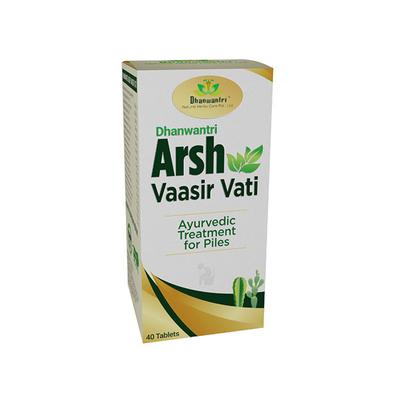 Dhanwantri Arsh Vaasir Vati 40's - Speciality Medicines